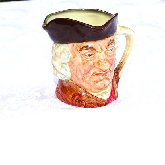 Vtg Toby Jug Royal Doulton Sam Johnson Character Jug England Vintage 3.25" - Picture 2 of 7